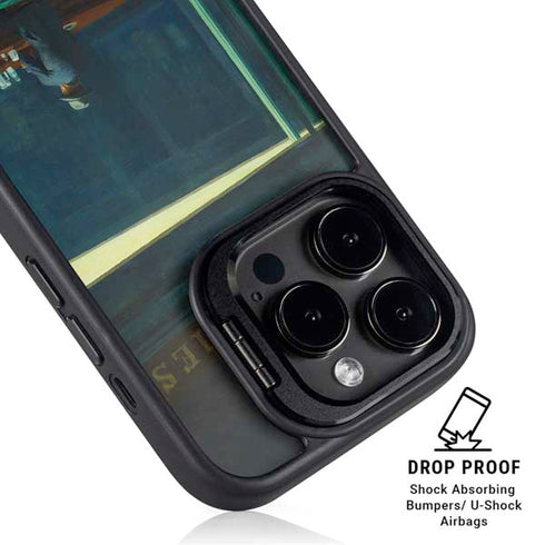 Edward Hopper Nighthawks 1942 iPhone 15 Pro Kickstand Case