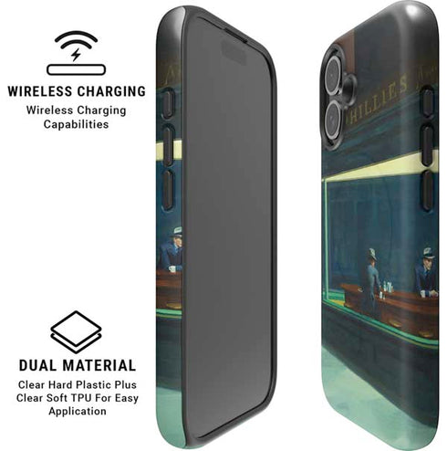 Edward Hopper Nighthawks 1942 iPhone 16 Magsafe Impact Case
