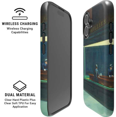 Edward Hopper Nighthawks 1942 iPhone 16 Plus Magsafe Impact Case
