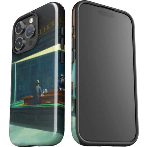 Edward Hopper Nighthawks 1942 iPhone 16 Pro Max Impact Case