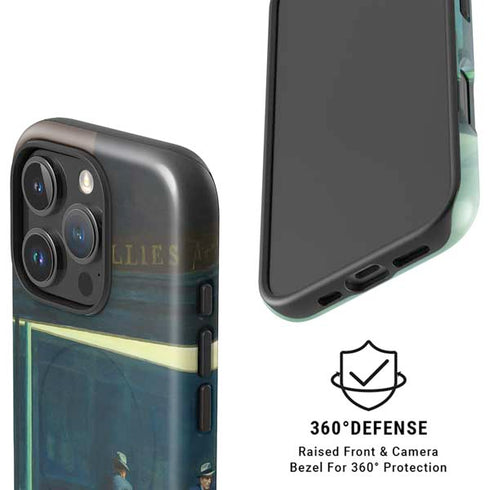 Edward Hopper Nighthawks 1942 iPhone 16 Pro Max Magsafe Impact Case