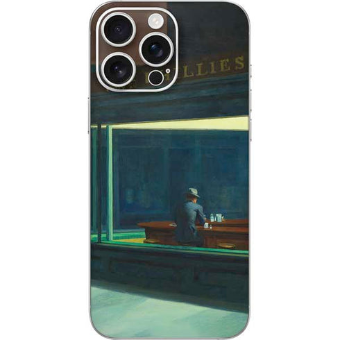 Edward Hopper Nighthawks 1942 iPhone 16 Pro Max Skin