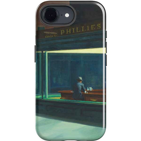 Edward Hopper Nighthawks 1942 iPhone 16e Impact Case