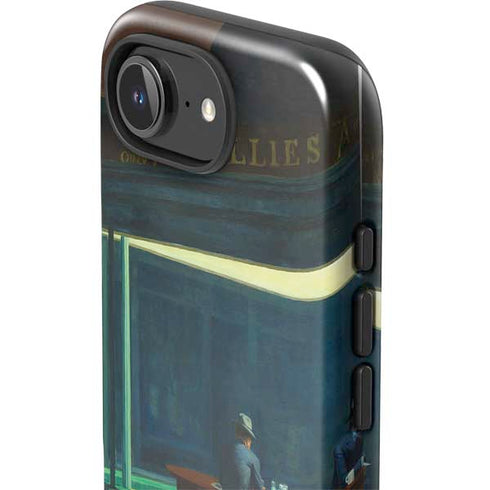 Edward Hopper Nighthawks 1942 iPhone 16e Impact Case