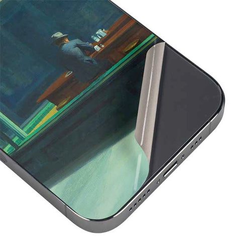 Edward Hopper Nighthawks 1942 iPhone 16e Skin