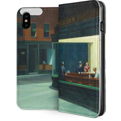 Edward Hopper Nighthawks 1942 iPhone 8 Folio Case