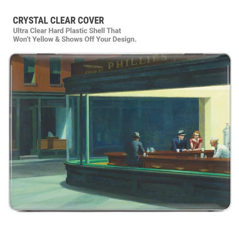 Edward Hopper Nighthawks 1942 MacBook Pro 14in (2021-24) Case plus Skin