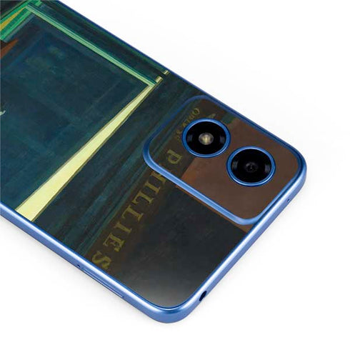 Edward Hopper Nighthawks 1942 Moto G Play 4G (2024) Skin