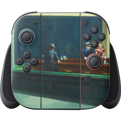 Edward Hopper Nighthawks 1942 Nintendo Switch 2 (2025) Joy-Con Controller Skin