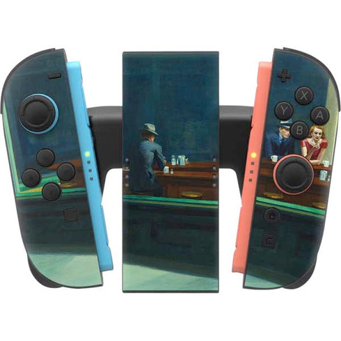 Edward Hopper Nighthawks 1942 Nintendo Switch 2 (2025) Joy-Con Controller Skin