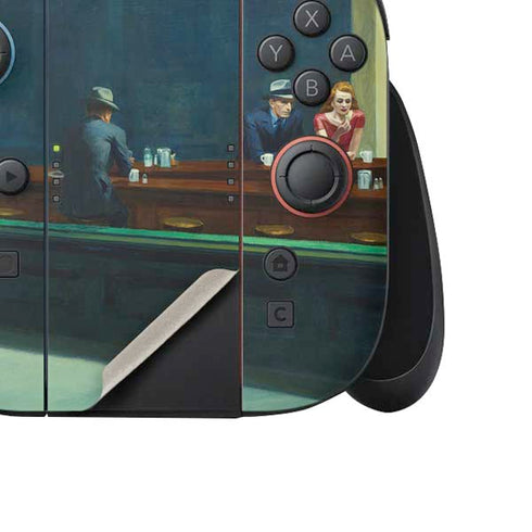 Edward Hopper Nighthawks 1942 Nintendo Switch 2 (2025) Joy-Con Controller Skin