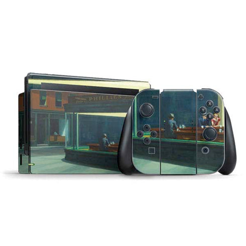 Edward Hopper Nighthawks 1942 Nintendo Skins