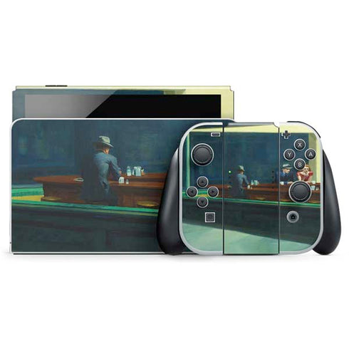 Edward Hopper Nighthawks 1942 Nintendo Skins