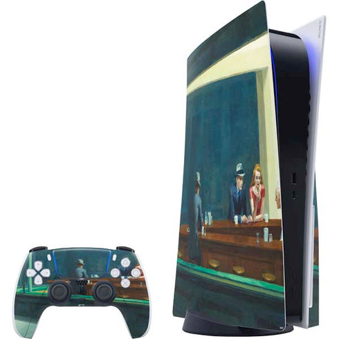 Edward Hopper Nighthawks 1942 PlayStation PS5 Skins