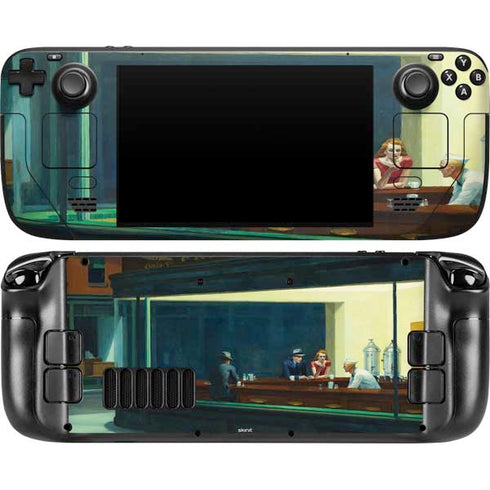 Edward Hopper Nighthawks 1942 Steam Deck Handheld Gaming Computer OLED Skin