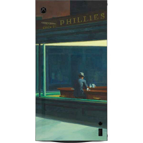 Edward Hopper Nighthawks 1942 XBox Series X Digital Edition Console Skin
