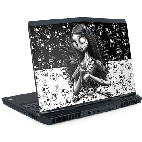 Disney The Nightmare Before Christmas Sally Art Dell Alienware Skin