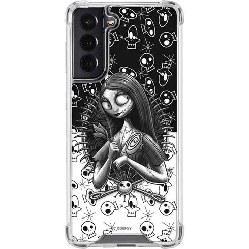 Disney The Nightmare Before Christmas Sally Art Galaxy S22 Clear Case