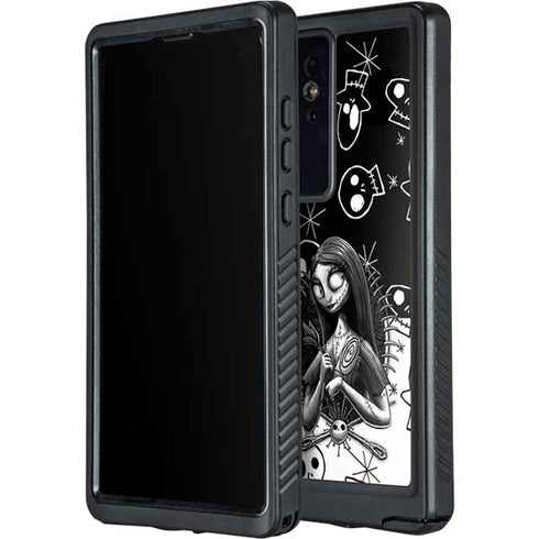 Disney The Nightmare Before Christmas Sally Art Galaxy S24 Ultra Waterproof Case