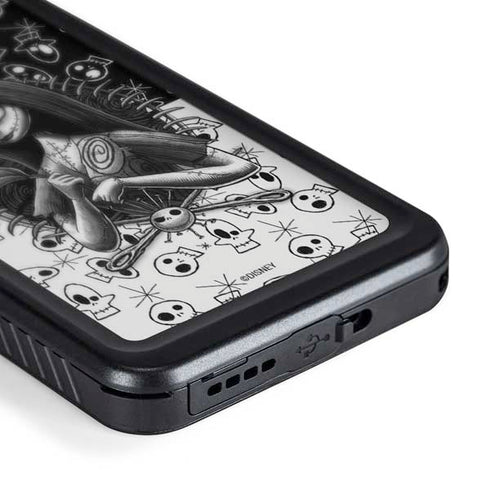 Disney The Nightmare Before Christmas Sally Art Galaxy S24 Waterproof Case