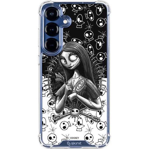 Disney The Nightmare Before Christmas Sally Art Galaxy S25 Plus Clear Case