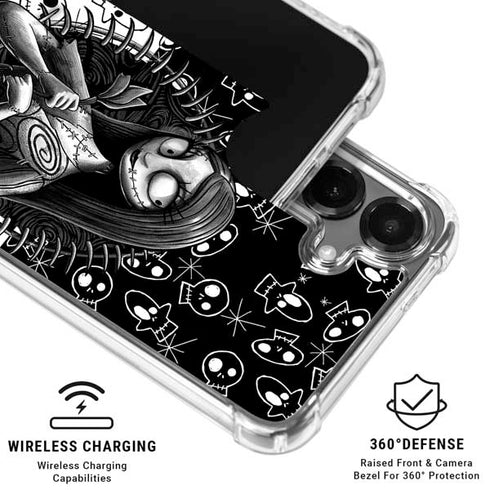 Disney The Nightmare Before Christmas Sally Art Galaxy S26 Plus Clear Case