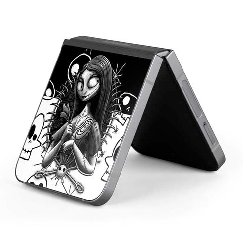 Disney The Nightmare Before Christmas Sally Art Galaxy Z Flip6 Skin