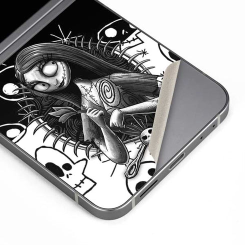 Disney The Nightmare Before Christmas Sally Art Galaxy Z Flip6 Skin