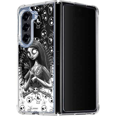 Disney The Nightmare Before Christmas Sally Art Galaxy Z Fold5 5G Clear Case