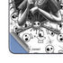 Disney The Nightmare Before Christmas Sally Art Galaxy Z Fold5 5G Skin