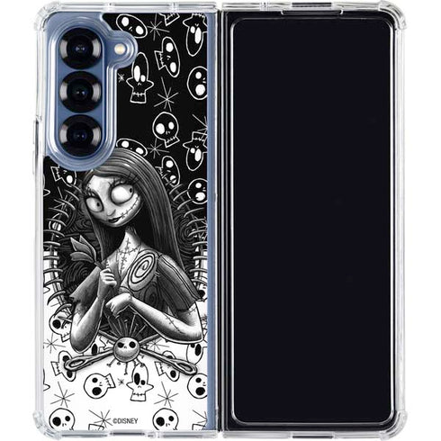 Disney The Nightmare Before Christmas Sally Art Galaxy Z Fold6 Clear Case