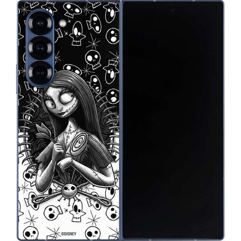 Disney The Nightmare Before Christmas Sally Art Galaxy Z Fold6 Skin