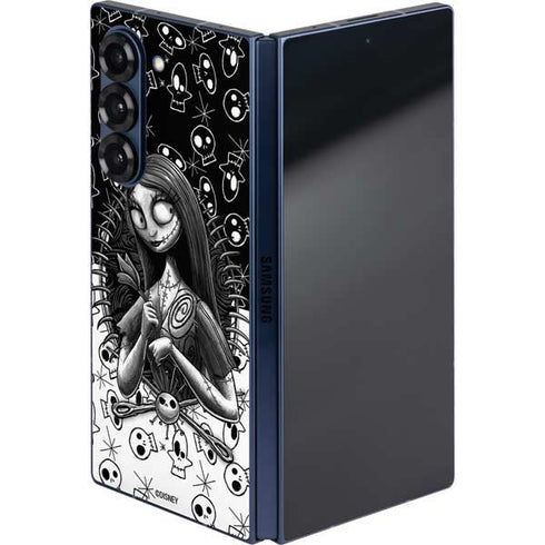 Disney The Nightmare Before Christmas Sally Art Galaxy Z Fold6 Skin