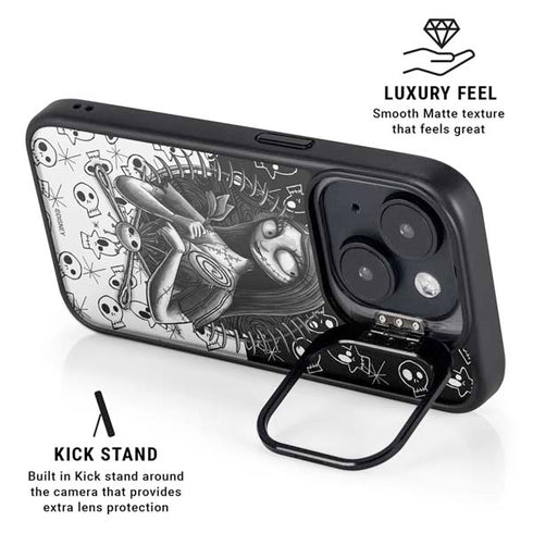 Disney The Nightmare Before Christmas Sally Art iPhone 14 Plus Kickstand Case