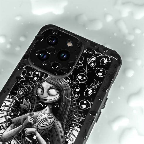 Disney The Nightmare Before Christmas Sally Art iPhone 15 Pro Waterproof Case