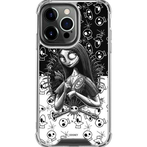 Disney The Nightmare Before Christmas Sally Art iPhone 16 Pro Max Clear Case