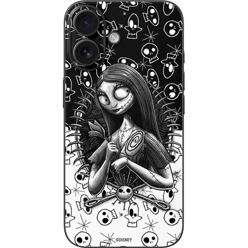 Disney The Nightmare Before Christmas Sally Art iPhone 16 Skin