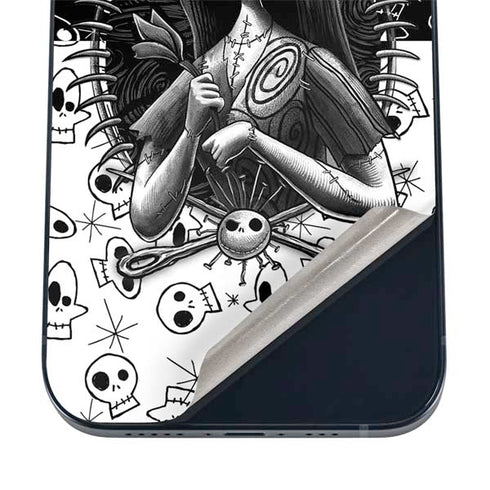 Disney The Nightmare Before Christmas Sally Art iPhone 16 Skin