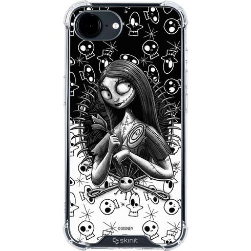 Disney The Nightmare Before Christmas Sally Art iPhone 16e Clear Case