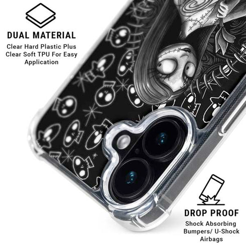 Disney The Nightmare Before Christmas Sally Art iPhone 17 Clear Case