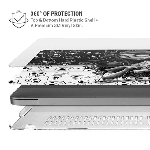 Disney The Nightmare Before Christmas Sally Art MacBook Pro 14in (2021-24) Case plus Skin