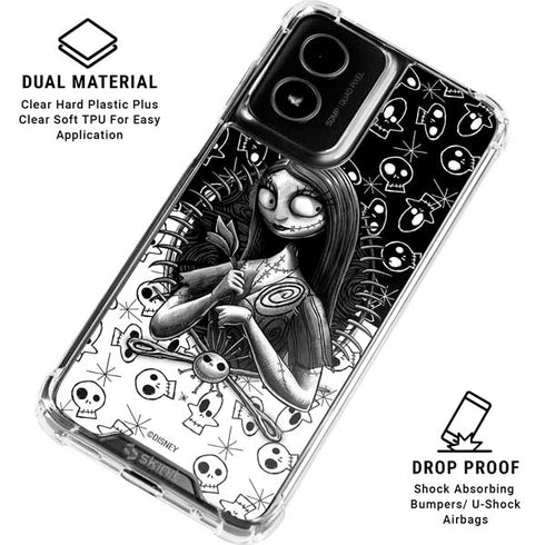 Disney The Nightmare Before Christmas Sally Art Moto G Power 5G (2024) Clear Case