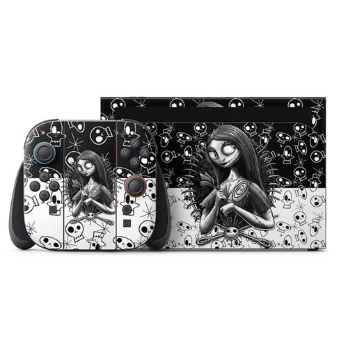 Disney The Nightmare Before Christmas Sally Art Nintendo Switch 2 (2025) with Joy-Con Skin