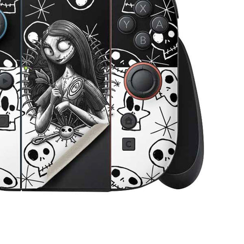 Disney The Nightmare Before Christmas Sally Art Nintendo Switch 2 (2025) Joy-Con Controller Skin