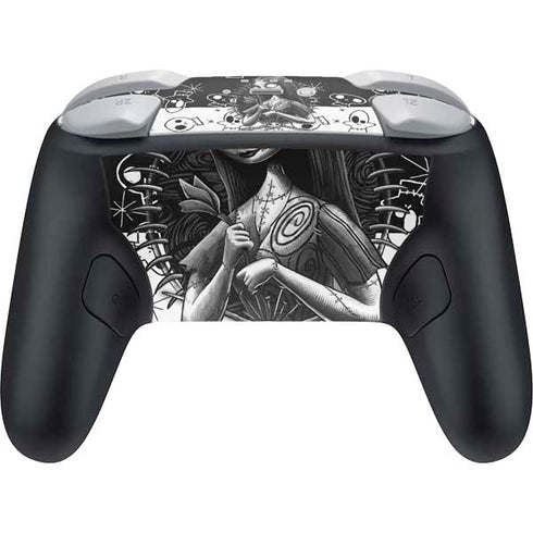 Disney The Nightmare Before Christmas Sally Art Nintendo Switch 2 (2025) Pro Controller Skin