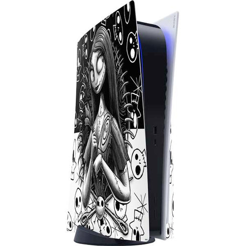 Disney The Nightmare Before Christmas Sally Art PlayStation PS5 Skins