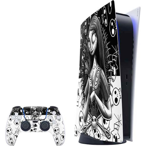 Disney The Nightmare Before Christmas Sally Art PlayStation PS5 Skins