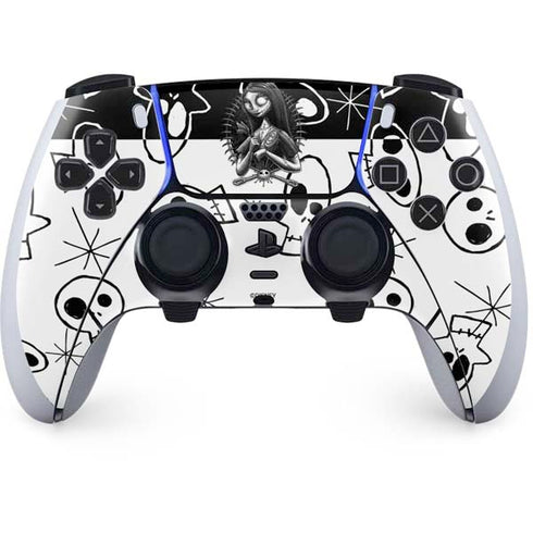 Disney The Nightmare Before Christmas Sally Art PS5 DualSense Edge Pro Controller Skin
