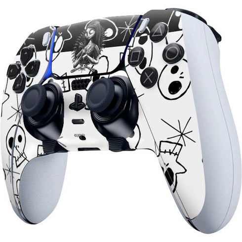 Disney The Nightmare Before Christmas Sally Art PS5 DualSense Edge Pro Controller Skin