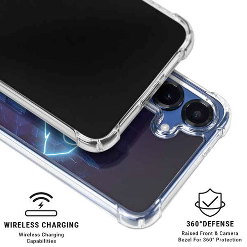 DC Comics Gotham Knights Nightwing Galaxy S25 FE Clear Case